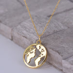 Climate Change Awareness [925 Sterling Silver w/18K Gold Plating] Necklace