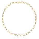 Chain Link Layering Necklace [18K Gold Plated .925]